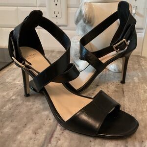 Cole Haan black leather heels